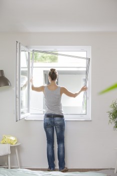 Spannrahmen für Fenster - einfaches ein- und ausbauen